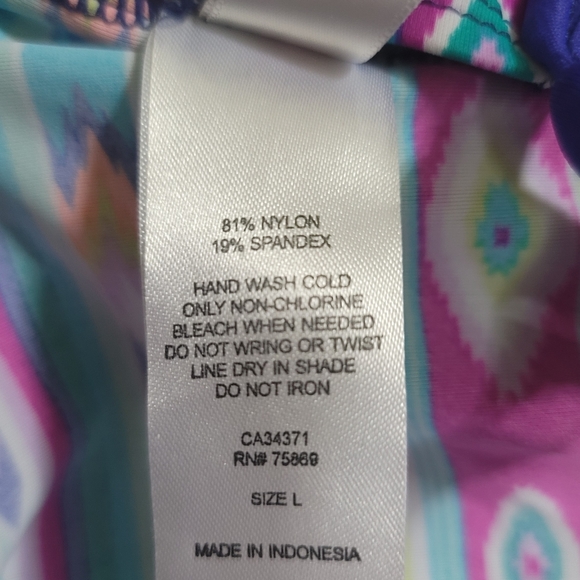 BNWT Hula Honey Two Piece Bathing Suit - Size Large - Picture 2 of 10